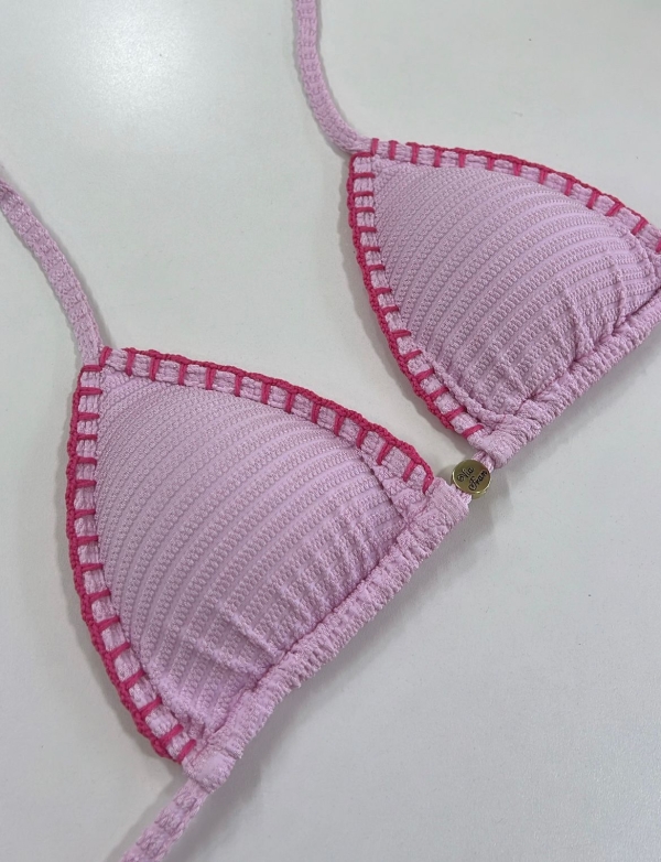 Top cortininha crochê (calcinha não inclusa)